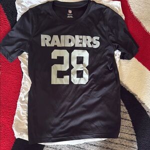NFL Raiders Black and White Kids Shirt